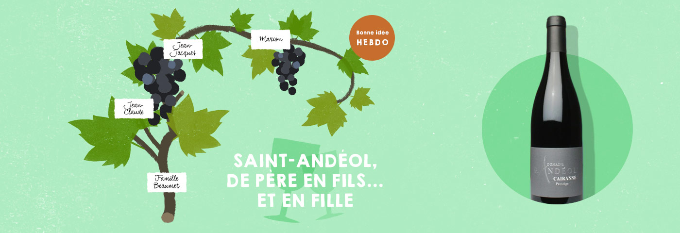 Choisir un vin du Domaine Saint-Andéol, Cave Beaumet à Cairanne. Quel.vin