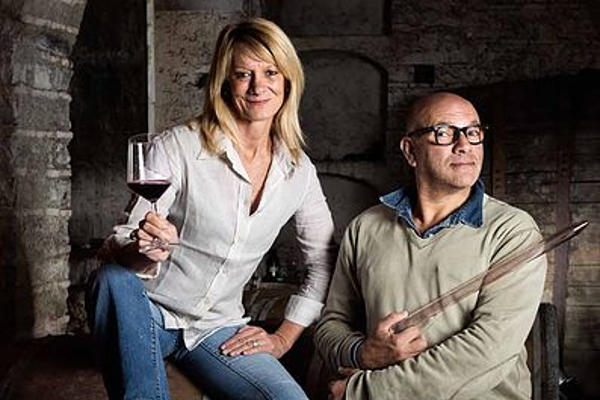 Stef Biondi et sa femme de l'Azienda Agricola Biondi - quel.vin