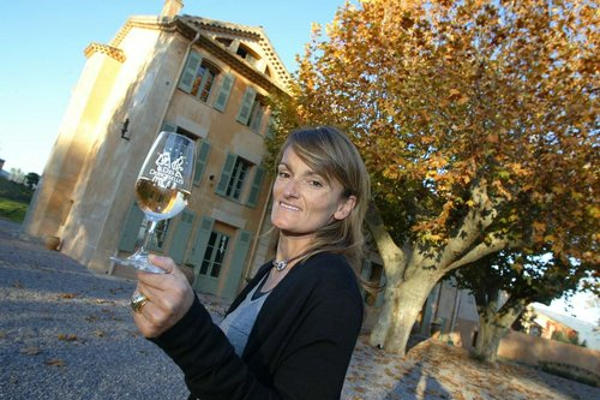 Aurélie Teillaud propriétaire du Château Sainte-Roseline - quel.vin
