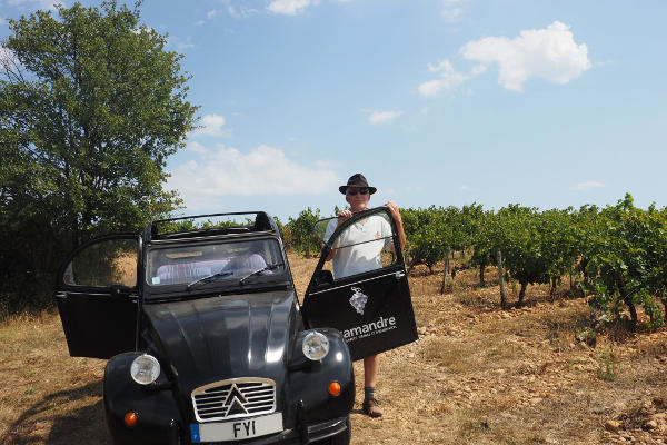 Franck Renouard du Domaine Scamandre - quel.vin